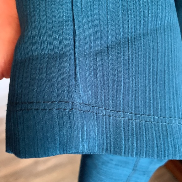 French Laundry slacks teal blue LG - Picture 7 of 13